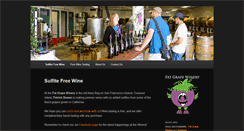 Desktop Screenshot of fatgrapewinery.com